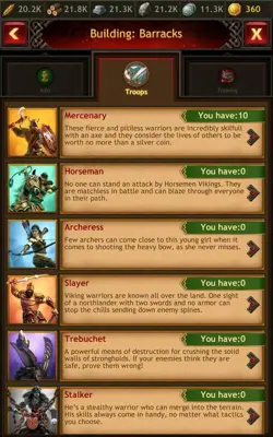 Vikings: War of Clans android App screenshot 1